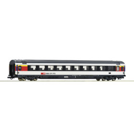 Roco 44269 - Voiture voyageurs 1ère classe avec compartiment de jeu Famille - SBB-CFF-FFS - HO | -Sion