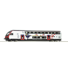 74498 Double deck control cab car, SBB