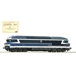Locomotive TAB Gérard CC 72056 Diesel SNCF époque 4 - HO, Métal/plastique, état Neuf