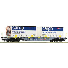 ROCO wagon kangourou + caisses mobiles DB 46562 NEUF